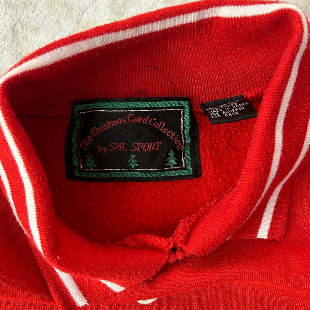 Vintage SML Sport Ugly Christmas Sweatshirt - Picture 7 of 10